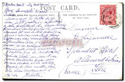 West Pier & Esplanade, Brighton — widok z nabrzeża i pontonu — niewiadomy wydawca — Rewers