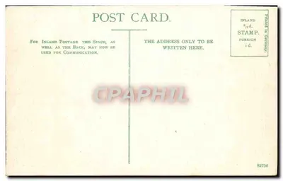 Newby Bridge, Windermere — widok mostu i budynku — seria Abraham's No. 816 — Rewers