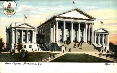 Capitólio da Virgínia — Richmond, Va. — editor P97-10
