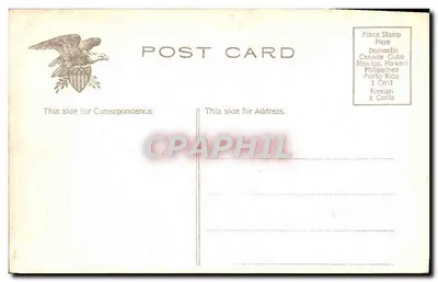 Capitólio da Virgínia — Richmond, Va. — editor P97-10 — Verso