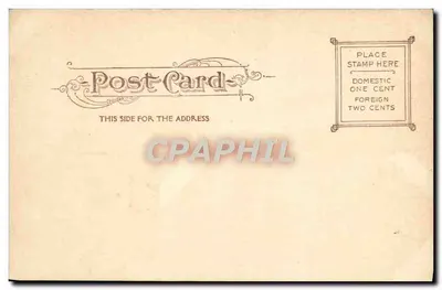 O Capitólio — Washington D.C. — Société Post Card Co. n° 4252 — Verso