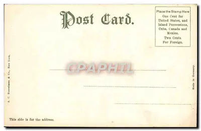 U.S. War State and Navy Departments — Washington D.C. — A. C. Bonselman & Co., New York — Rewers
