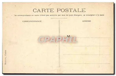 Hotel Californie — Vista do Jardim — Foto Richard Cannes — Verso