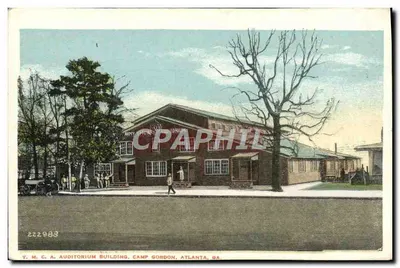 Edifício do Auditório da Y.M.C.A. — Camp Gordon, Atlanta, GA — editor não identificado, n° de série 222983