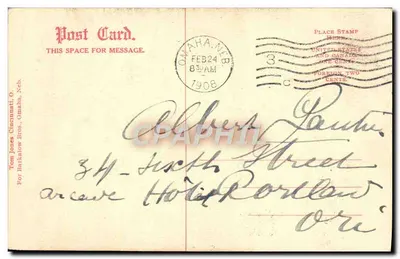 Omaha, Neb. — Ratusz — Tom Jones Cincinnati Bros. n° 34 — Rewers