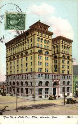 New York Life Ins. Bld., Omaha, Neb. — editor H. H. 130-8