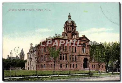 County Court House, Fargo, N. D. — editor Northern Pacific Railway