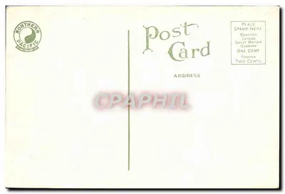 County Court House, Fargo, N. D. — editor Northern Pacific Railway — Verso