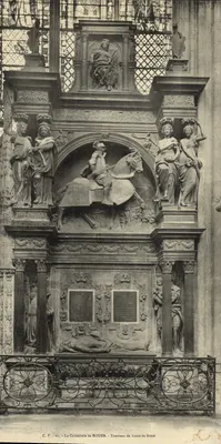 Tombeau de Louis de Brézé — Cathédrale de Rouen — C.F. - 61