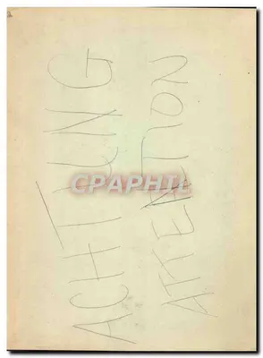 Antika kartpostal Büyük Format Reims Katedrali Yangın Sonrası 23.5 * 29.5 cm — Arka yüz