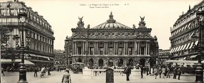 Paris - The Opera Theatre and the Square — A.P. (publisher)