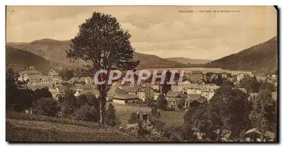Gérardmer — Cảnh quay từ Roche du Rain — nhà xuất bản in Gérardmer