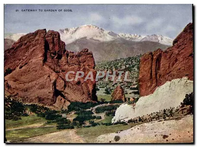 Portal para o Jardim dos Deuses — Colorado Springs — Williason & Napphys Co.
