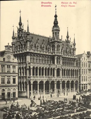 Bruxelas. Maison du Roi. — número de série não visível.