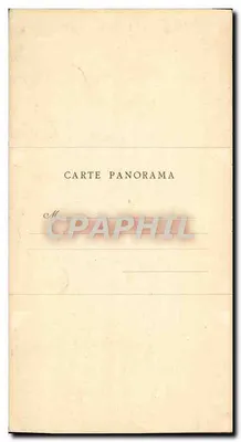 Angers — Praça do Ralliement, o Teatro — Carta Panorâmica — Verso