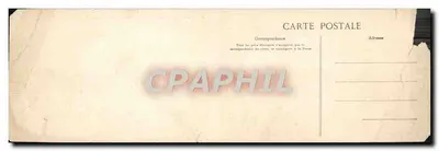 Stara pocztówka Grand Format Afryka Zachodnia Dakar Panorama Senegal E Rade 28 * 11 cm — Rewers