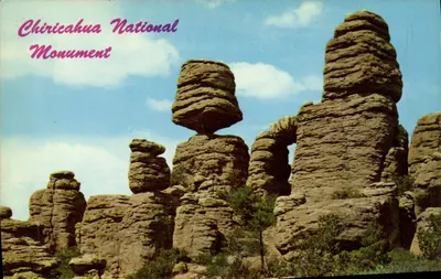 Monumento Nacional Chiricahua — Pedra Equilibrada — Petley