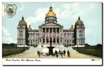 Capitole do Estado do Iowa — Des Moines — n° 97-25