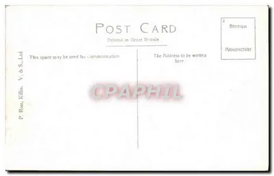 Loch Tay e Killin — vista panorâmica — P. Ross, Killin, V. & S. Ltd. — Verso
