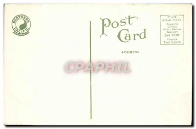 Cena em Island Park, Fargo, N.D. — editor Northern Pacific Railway — Verso