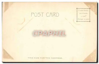 Central Avenue, Great Falls — vista da fonte — W. T. Ringley Press, Great Falls — Verso