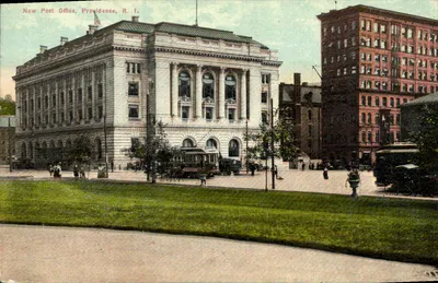 Novo Escritório Postal, Providence, R. I. — editor Americhrome, n° M. 643