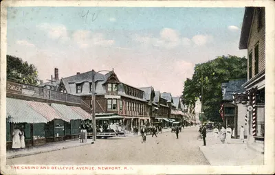 O Casino e a Avenida Bellevue, Newport, R.I. — Forger, editor, n° 40