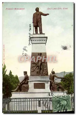 Monumento dos Pioneiros — Salt Lake City, Utah — Moon Book & 8772, CO, USA