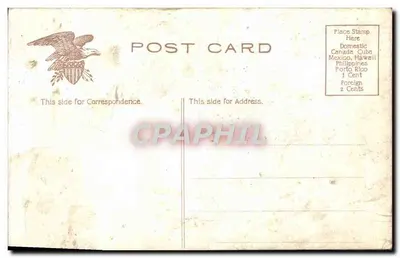 Custom House & Post Office, Louisville, Ky. — éditeur M. 17-9 — Verso