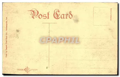 Court House, Indianapolis, Ind. — vista arquitetônica — editor: Import Post Card Co., Indianapolis, Ind. — Verso
