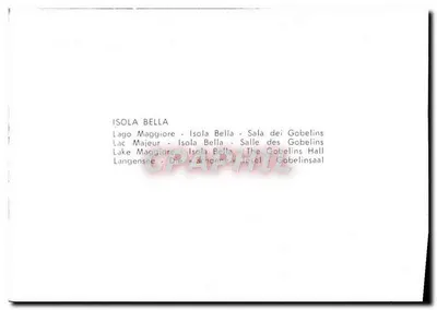 Isola Bella - Salle des Gobelins — Isola Bella, Lac Majeur — Reverso