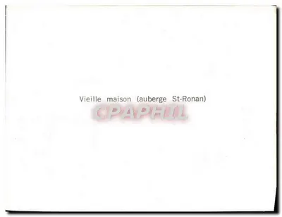 Auberge St-Ronan — Locronan — numer seryjny nie widoczny — Rewers