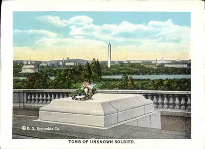 Tumba do Soldado Desconhecido — Washington D.C. — B. S. Reynolds Co.