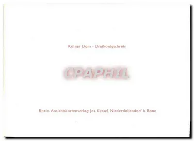 Köln — Dreikönigsschrein — Rewers