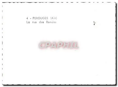 Perouges (Ain) — Ulica Rondes — Rewers