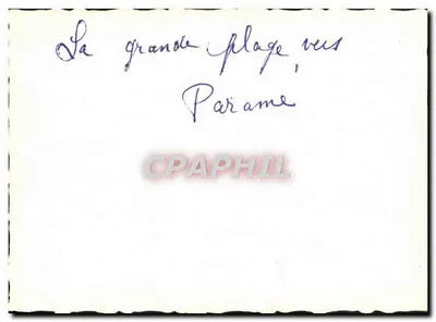 Duża plaża, blisko Parâme — Parâme — Rewers