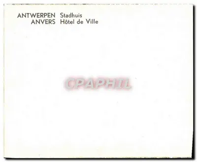Antwerpen — Hotel de Ville — Rewers