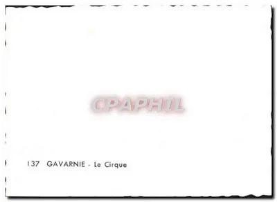 Gavarnie - Le Cirque — vue panoramique — n°137 — Verso