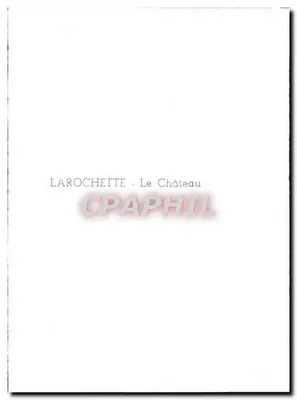 Larochelette — O Castelo — editor Larochelette — Verso