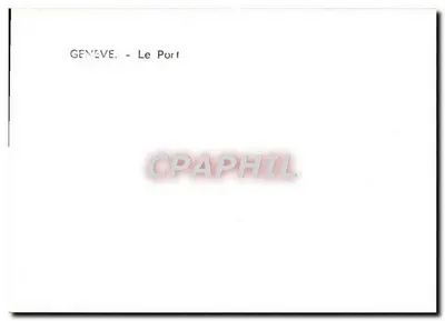 Ginevra — Il Porto — Verso
