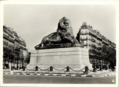 Paris — O Leão de Belfort — L.I.P.
