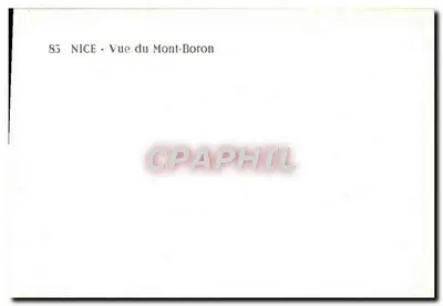 NICE - Pejzaż z Mont-Boron — n°85 — Rewers