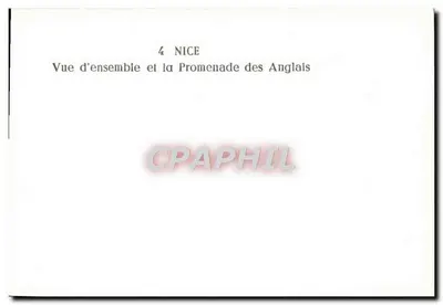 Nice — Ogólny widok i Promenada Anglika — Rewers