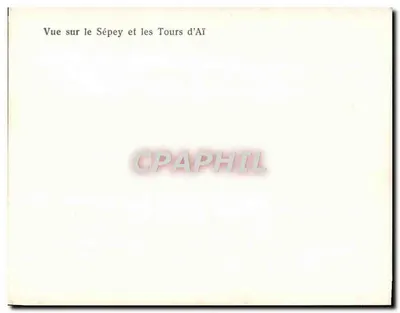 Vista de Sépey y las Tours d'Aï — Reverso