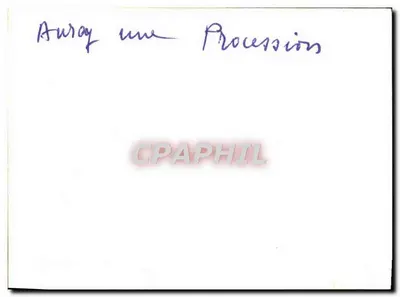 Auray — Procesja — Rewers