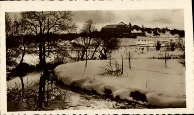 Ifrane sob a neve — O rio e o Balima