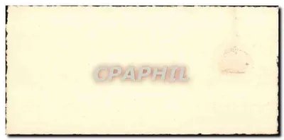 Carta postal de coleção — logotipo e motivo de tigela — editor — Verso
