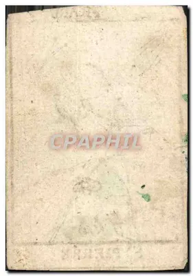 Święty Piotr — karta tarota — wydawca Picard — Rewers