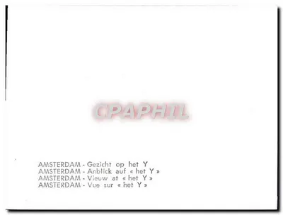 Amsterdam — Vista di « het Y » — Verso