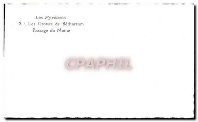 Pyrreny — 2 - Jaskinie Bétharram — Przejście Mnisza — Rewers